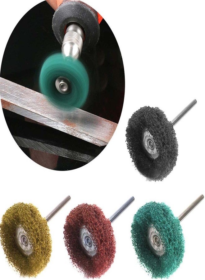 دي آي واي كرافتس مجموعة أدوات تلميع يدوية الصنع، تتضمن عجلة تلميع، وسادة تلميع، فرشاة، مجوهرات، معادن، ملحقات إلكترونية دقيقة، أدوات دوارة، وسادات تلميع من النايلون، عجلات وأقراص كاشطة لدريمل (عبوة من 24 قطعة، متعددة الألوان) - Image 1